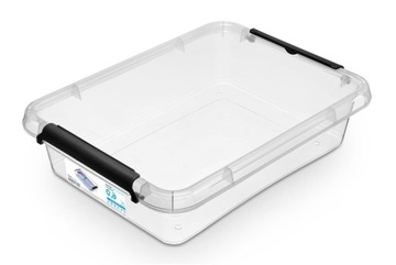 PUDEŁKO POJEMNIK ORGANIZER PLASTIKOWY Z POKRYWĄ 6 L