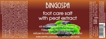 BINGOSPA СОЛЬ ДЛЯ НОГ С БУРОЙ