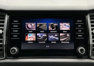 Skoda Kodiaq I SUV 2.0 TDI 150KM 2018 Skoda Kodiaq 4x4, Nowy rozrzad, ACC, KESSY, CarPlay, Odbojniki drzwi, Salo, zdjęcie 26