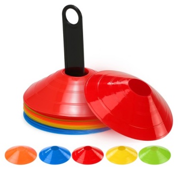 ТРЕНИРОВОЧНЫЕ КОНУСЫ, ГИБКИЕ ПЛАСТИНЫ, 50 ШТ.