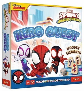 Gra planszowa Spidey Hero Quest Trefl