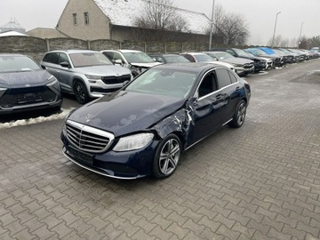 Mercedes Klasa C W205 Limuzyna Facelifting 2.0 300d 245KM 2020 Mercedes C 300 Automat Skóra Podgrzewanie Kamera, zdjęcie 2