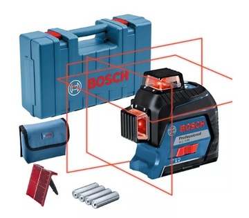 BOSCH GLL 3-80 laser 3 płaszczyzny + walizka