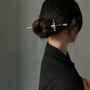 DIY прическа дизайн заколки для волос аксессуары для головных уборов женский металлический меч