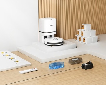 УБОРОЧНЫЙ РОБОТ-ПЫЛЕСОС АВТОМАТИЧЕСКАЯ УБОРКА ОПОРОЖНЕНИЕ ЛАЗЕРНОЙ НАВИГАЦИИ