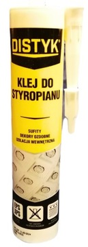 KLEJ MONTAŻOWY DO KASETONÓW STYROPIANU DISTYK