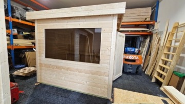 Уличная финская сауна, модель Хельсинки