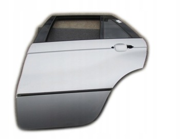 BMW X5 E53 DVEŘE LEVÉ ZADNÍ TITANSILBER 475