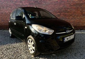 Hyundai i10 I Hatchback Facelifting 1.2 DOHC 85KM 2011 Hyundai i10 Niski przebieg Klima Isofix Gwarancja w cenie Warszawa VRKX, zdjęcie 1