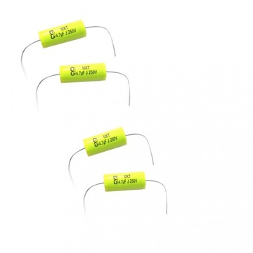 4 szt. 4.7uF 250V metalizowany kondensator z folii poliestrowej