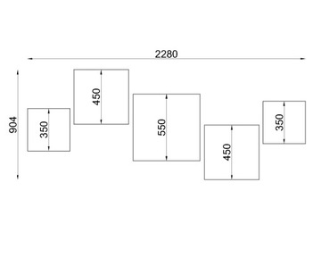 Plafon HORUS 55 szary minimalistyczny do kuchni i sypialni Sollux led