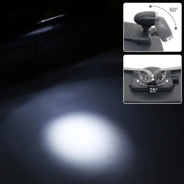 Увеличительное стекло для точных работ Led LUPA Zegarmistrzowska 81001A