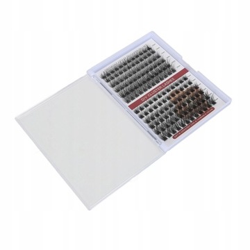 Zestaw do przedłużania rzęs 2 w 1 DIY Przenośny