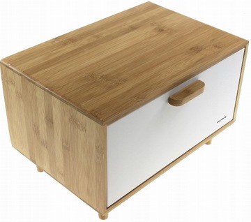 ХЛЕБ Контейнер для хлеба Хлебобулочные изделия БАМБУКОВАЯ КРЫШКА