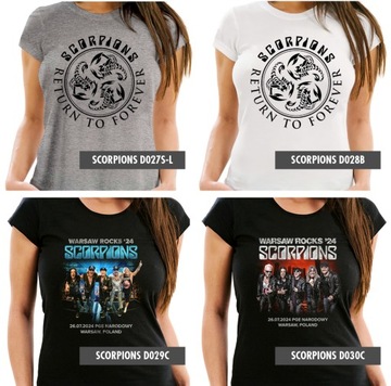 SCORPIONS WARSAW ROCKS FESTIVAL 2024 PGE НАЦИОНАЛЬНАЯ ФУТБОЛКА ЖЕНСКАЯ ФУТБОЛКА M