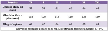 POLSKI POLAR KAPTUREM WOJSKOWY Mysliwski Bluza r.M