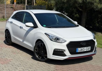 Hyundai i30 II Hatchback 5d Facelifting 1.6 GDI 186KM 2015 Hyundai i30 1,6Turbo 186KM Climatronic Kamera Led Navi Bezwypadkowy SERWIS, zdjęcie 10