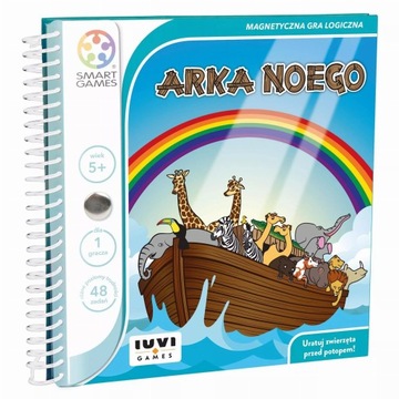 SMART GAMES MAGNETYCZNA GRA LOGICZNA ARKA NOEGO 970416 IUVI GAMES