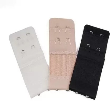 УДЛИНИТЕЛЬНЫЕ ЗАСТЕЖКИ БЮСТГАЛЬТА 3 ШТ.