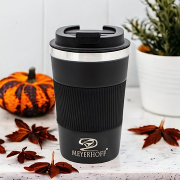 ТЕРМОКРУЖКА ТЕРМОС, ПЛОТНО ЗАКРЫВАЮЩАЯСЯ, НОСИК, 350 МЛ