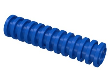 LEGO Rura karbowana niebieska 4L 78c04 1szt