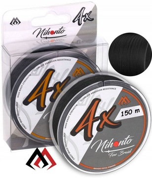 Plecionka MIKADO Nihonto 0,25 -150 m -czarna