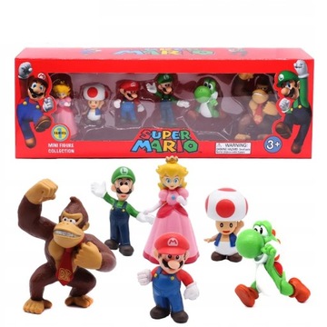 Aomig Lot de 4 costumes de Mario/Luigi - Kit d'accessoires avec