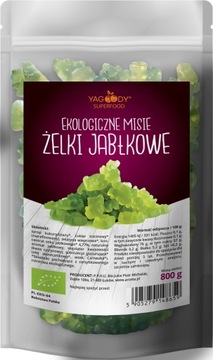 BIO żelki z sokiem jabłkowym 100% 800 g