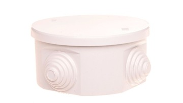 Fast-Box Puszka natynkowa hermetyczna pojedyncza 80x40mm IP44 biała 0241-0