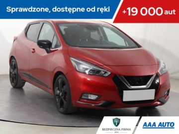 Nissan Micra V 1.0 IG-T 100KM 2019 Nissan Micra 1.0 IG-T, Salon Polska, Navi, Klima