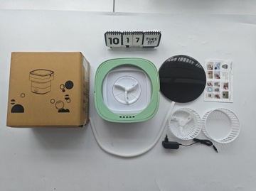 МИНИ-СТИРАЛЬНАЯ МАШИНА ЦЕНТРОФУГЕННАЯ ДЛЯ ДОМАШНИХ ТУРИСТОВ 6,5 Л ПОРТАТИВНАЯ С КАПЕЛЬНОЙ КОРЗИНОЙ