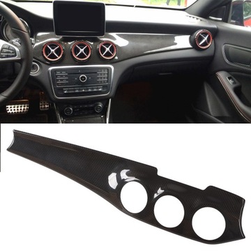 PANEL DEKORATIVNÍ Z VLÁKNA  UHLÍKOVÉHO DO MERCEDES CLA GLA C117 X156