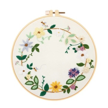 W europejskim stylu z Hoop Artcraft drewniane