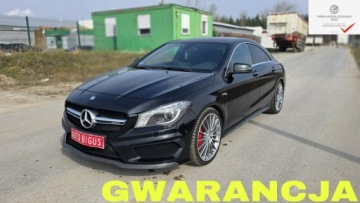 Mercedes CLA C117 Coupe AMG 2.0 45 AMG 360KM 2015 Mercedes CLA 45 AMG SALON POLSKA faktura vat