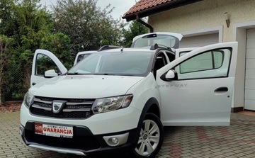 Dacia Sandero II Stepway TCe  90KM 2016 Dacia Sandero Stepway BARDZO ZADBANA Nawigacja Czujniki Parkowania Tempoma, zdjęcie 32
