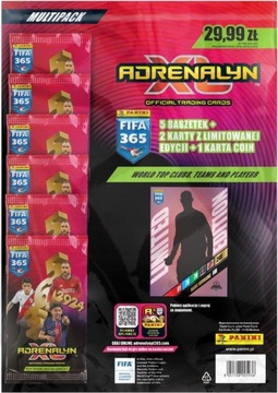 Panini FIFA 365 Adrenalyn XL 2024 - Zestaw Startowy karty piłkarskie