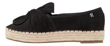 REFRESH Espadryle czarne rozmiar: 38 OUTLET