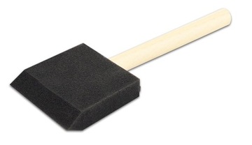 Pędzel gąbkowy płaski 75mm