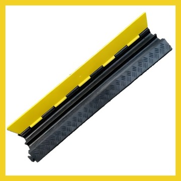 3шт ЗАЩИТНАЯ КРЫШКА ПРОХОДЯЩЕГО ПОРОГА КАБЕЛЯ КАБЕЛЬНЫЙ МОСТ 2-КАНАЛЬНЫЙ 100см PRO