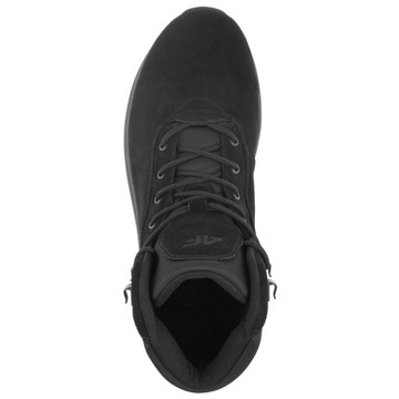 Pánska športová obuv Zimná obuv 4F Čierna