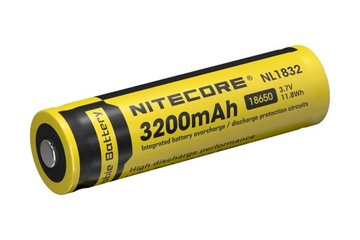 Nitecore 18650 - 3200mAh 3,7V NL1832 Li-ion