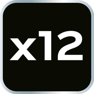 Термоклеевые стержни 11 мм, прозрачные, 12 шт.