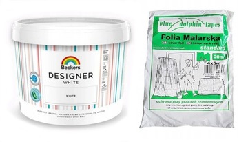 КРАСКА ДЛЯ НАСТЕН Beckers Designer Белая 10л