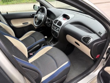 Peugeot 206 Hatchback 1.1 i 60KM 2006 PEUGEOT 206 BENZYNA KLIMA Z NIEMIEC, zdjęcie 10