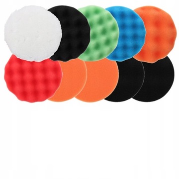 ITALKO POLERKA DUAL ACTION 75mm +10 gąbek + futro