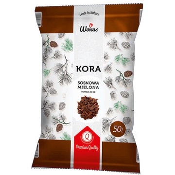Молотая сосновая кора 50л вокс