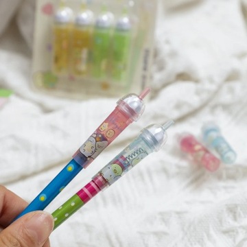 4 шт./упак. милый удлинитель для карандашей Sumikko Gurashi, держатель для ручек