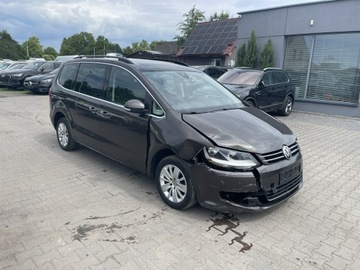 Volkswagen Sharan II Van Facelifting 2.0 TDI SCR 150KM 2019 Volkswagen Sharan Comfortline Klima
