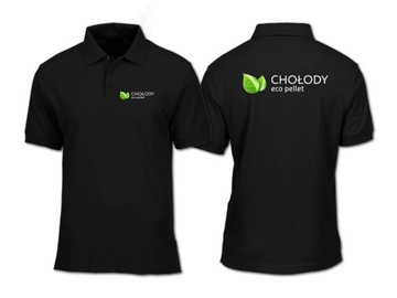 Koszulka, koszulki POLO nadruk dwustronny logo 4XL