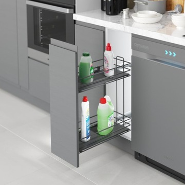 CARGO 20 BLUM ДВУХУРОВНЕВЫЙ АНТРАЦИТОВЫЙ ЛЕВЫЙ